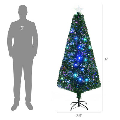 EverGreen Deluxe 6-Foot Pre-Lit Artificial Christmas Tree