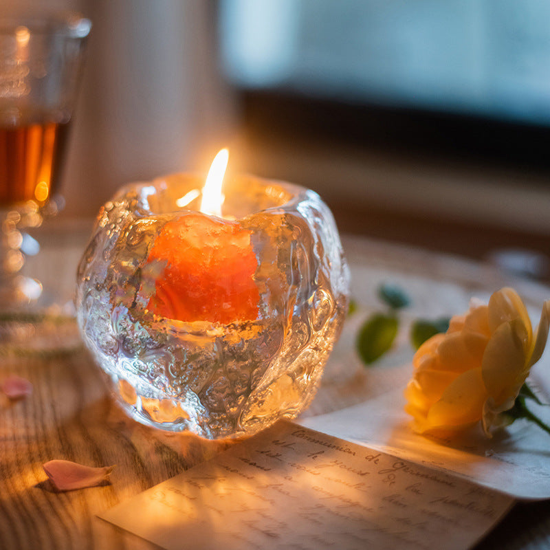CrystalCove™ Glass Candle Containers