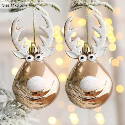 SparkJoy™ Reindeer Ornaments