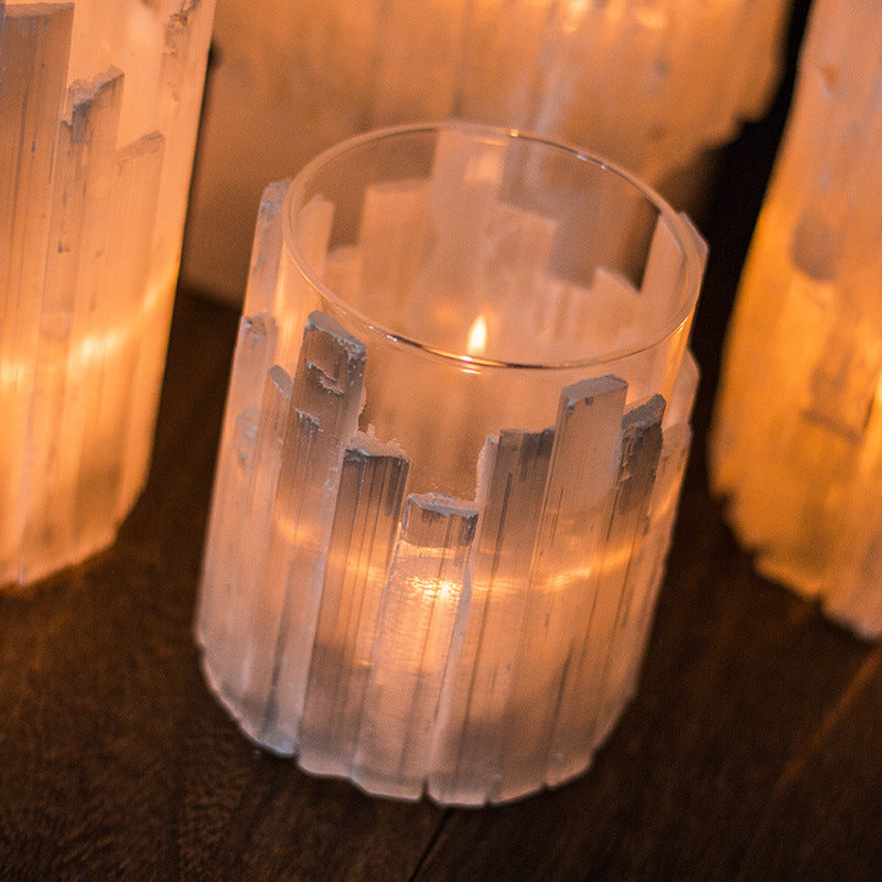 StoneGlow™ Handcrafted Candle Cup & Vase Collection