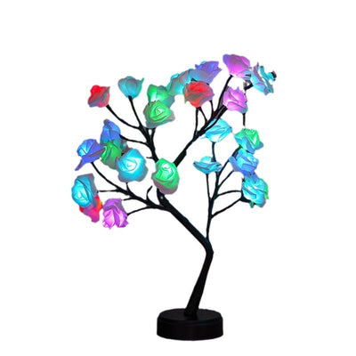 Enchanted Glow – LED Rose Blossom Tree