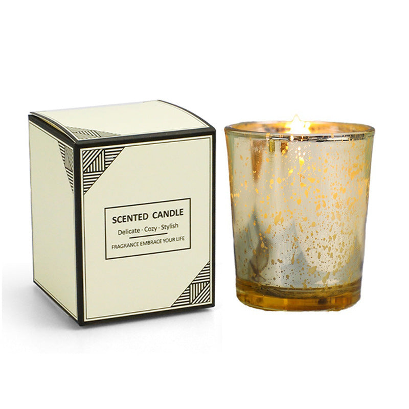Golden Star Cup Aromatherapy Candle